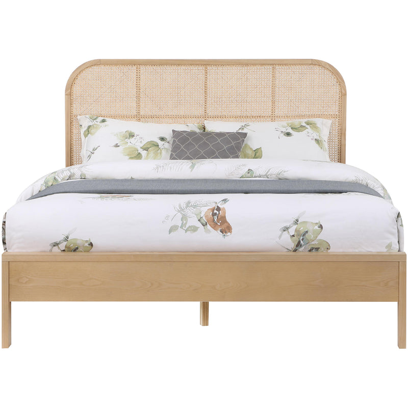 Meridian Siena Natural Ash Wood King Bed (3 Boxes) IMAGE 3