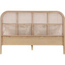 Meridian Siena Natural Ash Wood King Bed (3 Boxes) IMAGE 5