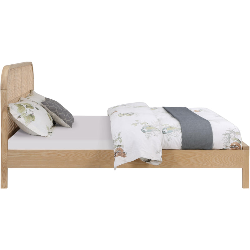 Meridian Siena Natural Ash Wood Queen Bed (3 Boxes) IMAGE 4