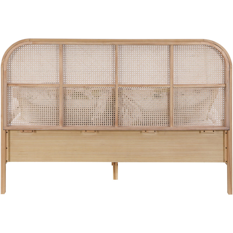 Meridian Siena Natural Ash Wood Queen Bed (3 Boxes) IMAGE 5