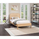 Meridian Siena Natural Ash Wood Twin Bed (3 Boxes) IMAGE 2