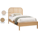 Meridian Siena Natural Ash Wood Twin Bed (3 Boxes) IMAGE 9