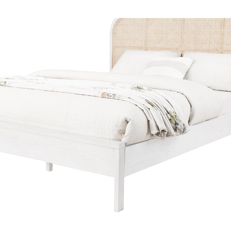 Meridian Siena White Ash Wood King Bed (3 Boxes) IMAGE 6