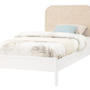 Meridian Siena White Ash Wood Twin Bed (3 Boxes) IMAGE 6