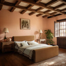 Meridian Sloan Saddle Velvet Queen Bed (3 Boxes) IMAGE 2