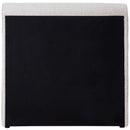 Meridian Stylus Cream Boucle Fabric Twin Bed (3 Boxes) IMAGE 6