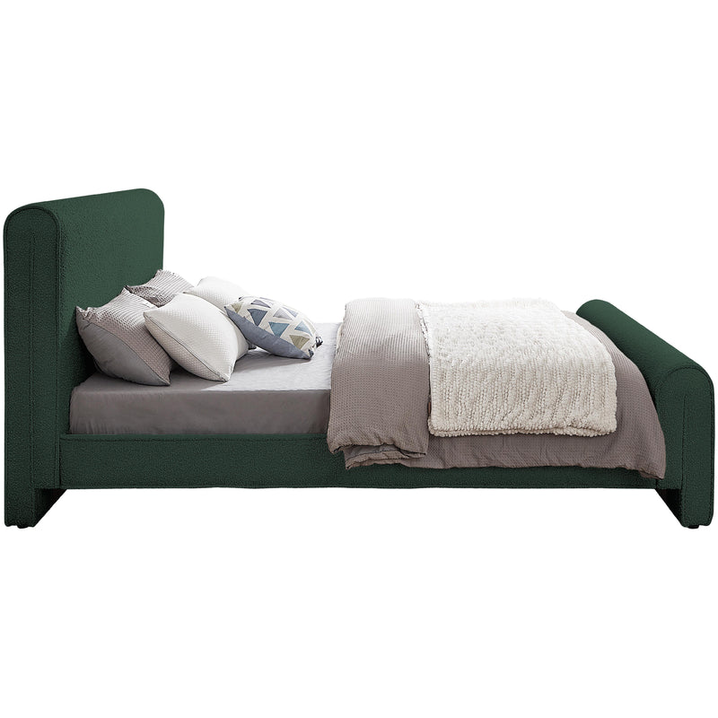 Meridian Stylus Green Boucle Fabric Full Bed (3 Boxes) IMAGE 5