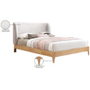 Meridian Ventura Grey Polyester Fabric King Bed IMAGE 6