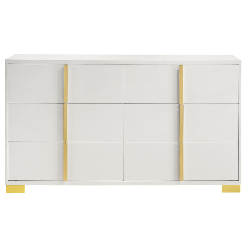 Coaster Furniture Marceline 222933 6-Drawer Dresser - White IMAGE 4