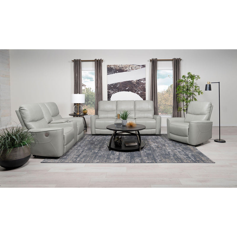 Coaster Furniture Greenfield Power Reclining Leather Match Loveseat 610262P IMAGE 8