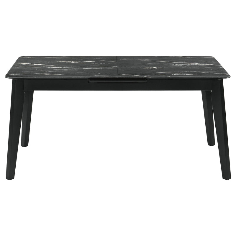 Coaster Furniture Crestmont Dining Table with Faux Marble Top 121251 IMAGE 5