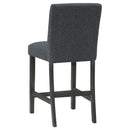  Coaster Furniture Alba 123139 Boucle Upholstered Counter Chair - Black IMAGE 6