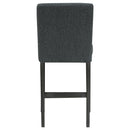  Coaster Furniture Alba 123139 Boucle Upholstered Counter Chair - Black IMAGE 7