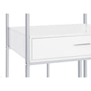  Coaster Furniture Figueroa 182034 5-shelf LED Wine Storage Bar Cabinet - White High Gloss IMAGE 14