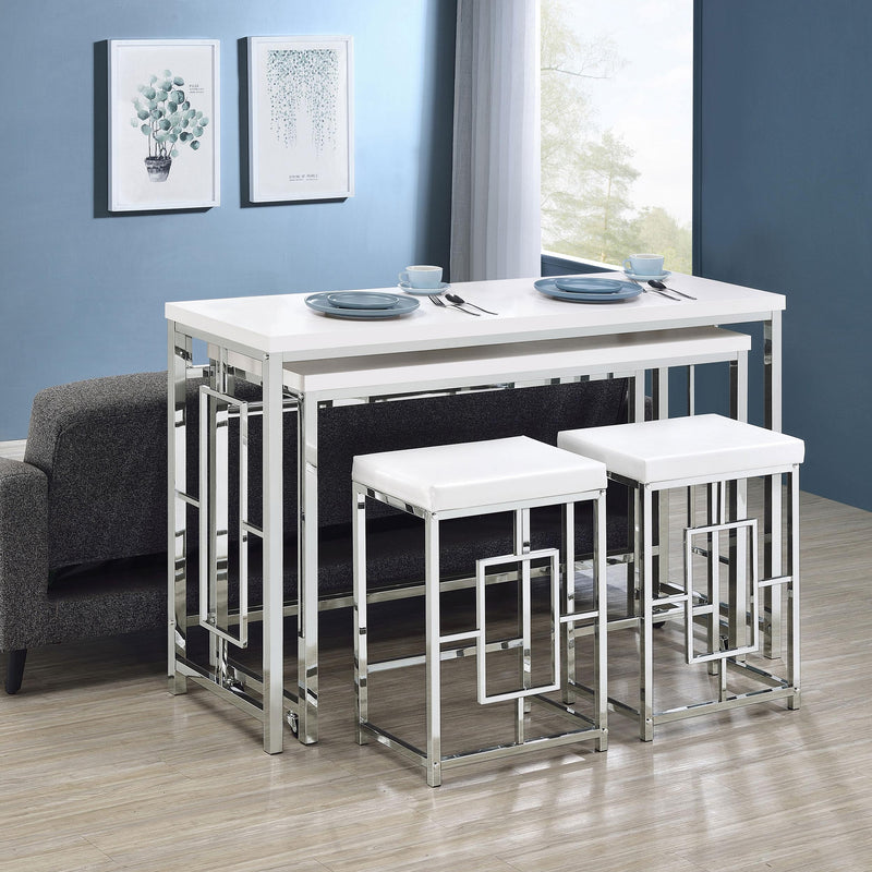 Coaster Furniture Jackson 4 pc Counter Height Dinette 182714 IMAGE 18