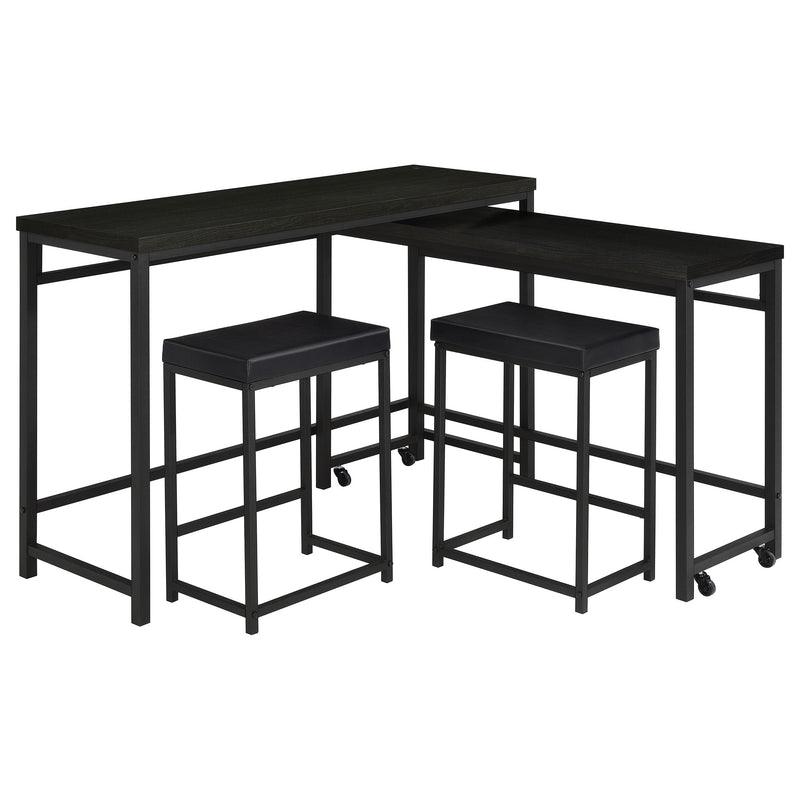 Coaster Furniture Hawes 4 pc Counter Height Dinette 182724 IMAGE 4