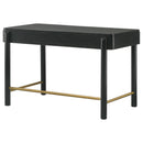  Coaster Furniture Arini 224337 2-Drawer Vanity Desk Makeup Table - Black IMAGE 9
