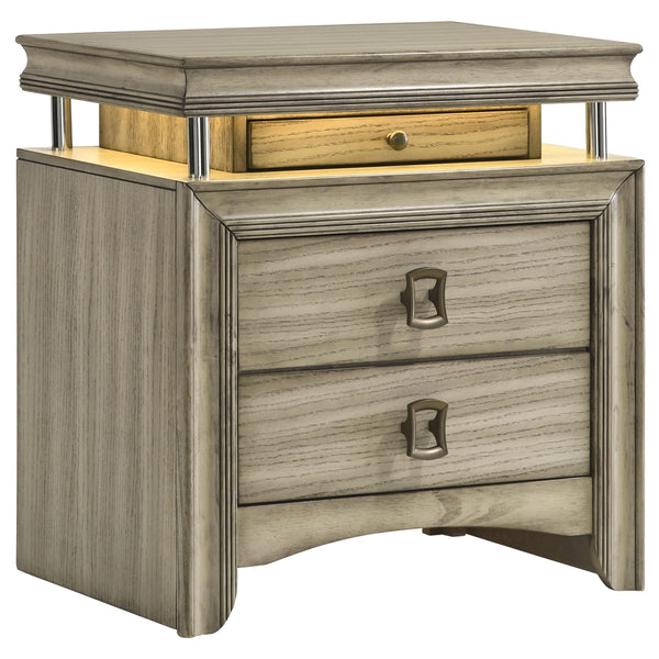 Coaster Furniture Giselle 3-Drawer Nightstand 224392 IMAGE 1