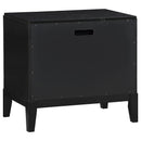  Coaster Furniture Brookmead 224712 2-Drawer Nightstand - Black IMAGE 6