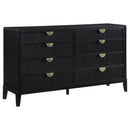  Coaster Furniture Brookmead 224713 8-Drawer Dresser - Black IMAGE 1