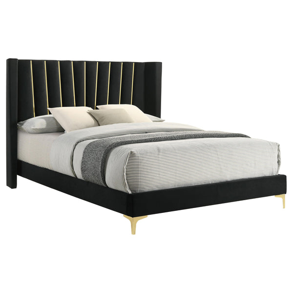Coaster Furniture Kendall King Upholstered Panel Bed 301161KE IMAGE 1