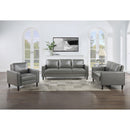  Coaster Furniture Ruth 508366 Upholstered Track Arm Loveseat - Grey IMAGE 8