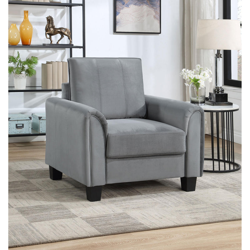 Coaster Furniture Davis Stationary Fabric Chair 509636 IMAGE 2