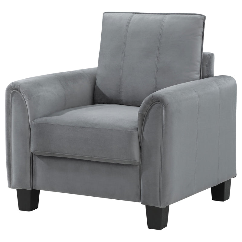 Coaster Furniture Davis Stationary Fabric Chair 509636 IMAGE 4