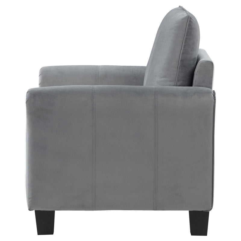 Coaster Furniture Davis Stationary Fabric Chair 509636 IMAGE 5