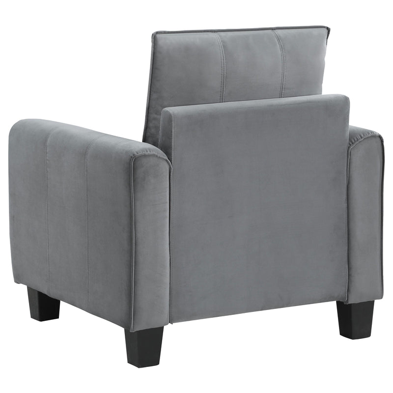 Coaster Furniture Davis Stationary Fabric Chair 509636 IMAGE 6