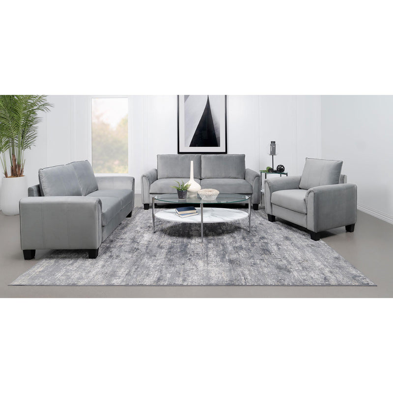 Coaster Furniture Davis Stationary Fabric Chair 509636 IMAGE 9