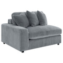  Coaster Furniture Blaine 509900-SET Upholstered Reversible Sectional Sofa - Fog IMAGE 9