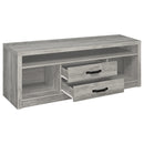 Coaster Furniture Burke 701024-SET 3-Piece Entertainment Center - Grey Driftwood IMAGE 3