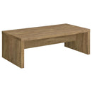  Coaster Furniture Lynette 704128 Rectangular Engineered Wood Coffee Table - Mango IMAGE 1