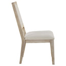  Coaster Furniture Trofello 123122 Cushioned Dining Side Chair - White Washed IMAGE 7