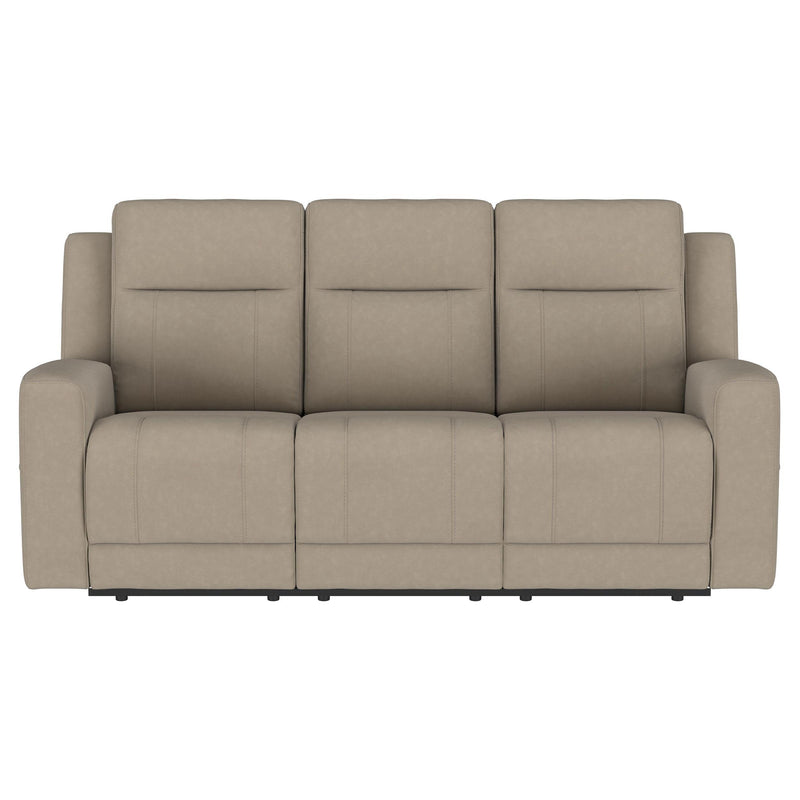 Coaster Furniture Brentwood Reclining Fabric Sofa 610281 IMAGE 2