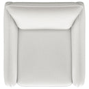  Coaster Furniture Madia 903391 Upholstered Sloped Arm Swivel Glider Chair - Vanilla IMAGE 9