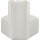 Meridian Arc Cream Vegan Leather Reverse Corner IMAGE 7