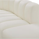 Meridian Arc Cream Vegan Leather Reverse Corner IMAGE 9