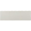 Meridian Arc Cream Vegan Leather 3 pc Modular Sectional IMAGE 6