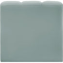 Meridian Arc Mint Green Vegan Leather Straight Chair IMAGE 6