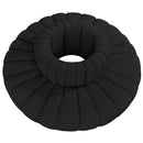 Meridian Arc Black Boucle Fabric 8 pc Modular Sectional IMAGE 3