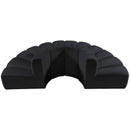 Meridian Arc Black Velvet 4 pc Modular Sectional IMAGE 3