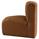 Meridian Arc Saddle Velvet Curved Corner IMAGE 7