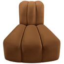 Meridian Arc Saddle Velvet Reverse Corner IMAGE 4