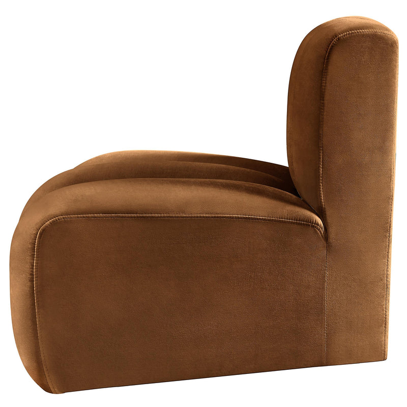 Meridian Arc Saddle Velvet Reverse Corner IMAGE 7