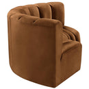 Meridian Arc Saddle Velvet 3 pc Modular Sectional IMAGE 7