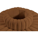 Meridian Arc Saddle Velvet 8 pc Modular Sectional IMAGE 5