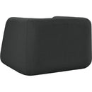 Meridian Abbington Black Boucle Fabric Chair IMAGE 7