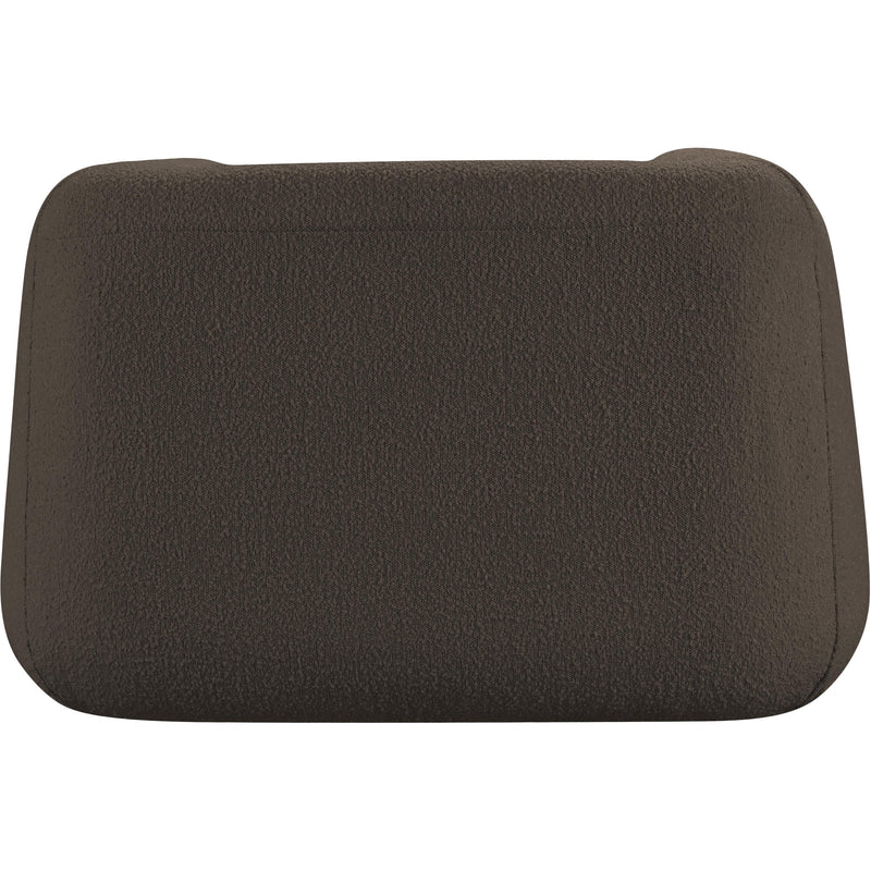 Meridian Abbington Brown Boucle Fabric Chair IMAGE 6